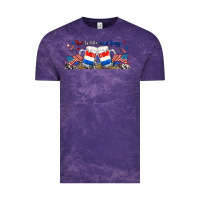 Cloud Purple red white and boozy libbey glass Vintage Tee - RanaPortraitStore