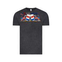 Red White And Boozy Libbey Glass Vintage Tee | Teevron