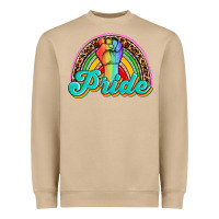 Mushroom pride rainbow Heavyweight Sweatshirt - OliviaCreatesArt
