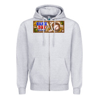Heather Grey game day vibes Zipper Hoodie - BundleAndBundleShop
