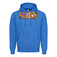 True Royal game day vibes Zipper Hoodie - BundleAndBundleShop