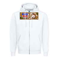 White game day vibes Zipper Hoodie - BundleAndBundleShop