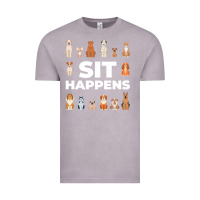 Vintage Zinc Dog Funny S It Happens Pet Sitting Design Vintage Tee - trangStudio