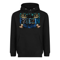 Black freezin season Heavyweight Hoodie - SublimationCraftShop