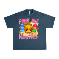 Midnight Navy popsicle hustler Urban Heavy Tee - NancyCooperArtShop