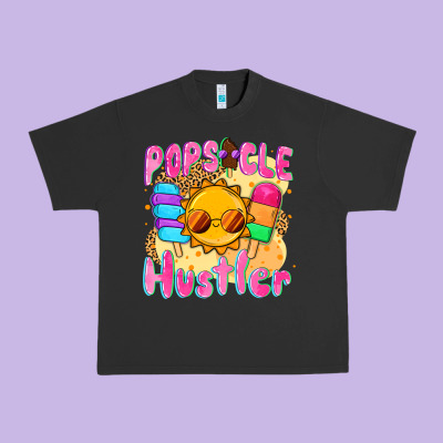 Popsicle Hustler Urban Heavy Tee Designed By Nancycooperartshop