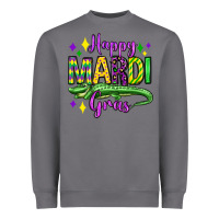 Storm happy mardi gras alligator olivia Heavyweight Sweatshirt - OliviaCreatesArt