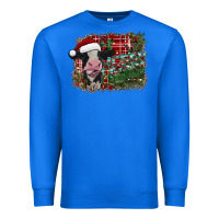 True Royal merry christmas cow Premium Sweatshirt - CowhideDigitalArt