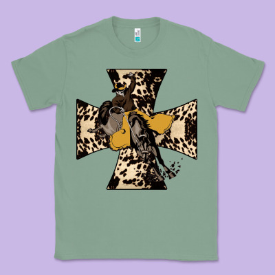Bronc Rider Classic Tee Designed By Bettercallsaul