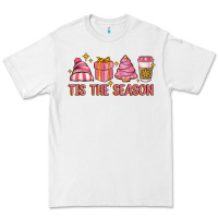 White tis the season Premium Tee - MaliasSmallBusiness