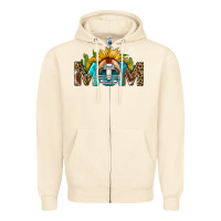 Sandshell football mom Zipper Hoodie - BundleAndBundleShop