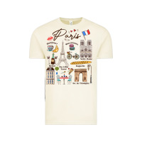 Vintage Arctic paris bonjour eiffel tower paris lover paris traveling vacay Vintage Tee - trangStudio