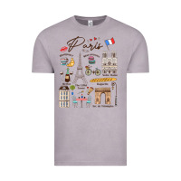 Vintage Zinc paris bonjour eiffel tower paris lover paris traveling vacay Vintage Tee - trangStudio