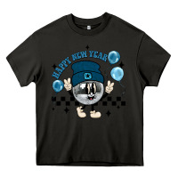 Asphalt happy new year disco ball Heavy Core Tee - MaliasSmallBusiness