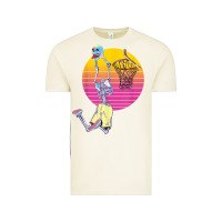 Vintage Arctic basketball player halloween pumpkin skeletons kids boys Vintage Tee - trangStudio