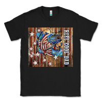 Black Western Reel Cool Dad American Classic Tee - LillyAllenDesigns