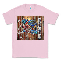 Bubblegum Pink Western Reel Cool Dad American Classic Tee - LillyAllenDesigns