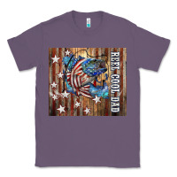 Lavender Western Reel Cool Dad American Classic Tee - LillyAllenDesigns