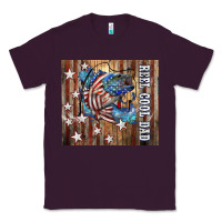 Plum Western Reel Cool Dad American Classic Tee - LillyAllenDesigns