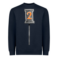 Navy marker 2 chain fa element Heavyweight Sweatshirt - FaDigitalArtStudio