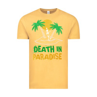 Vintage Mustard Death in Paradise - gift idea Vintage Tee - trangStudio