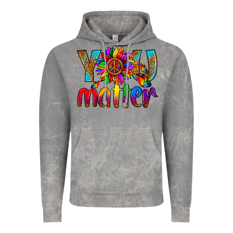 Lgbtq+ You Matter With Leopard Vintage Hoodie by NancyCooperArtShop | Teevron