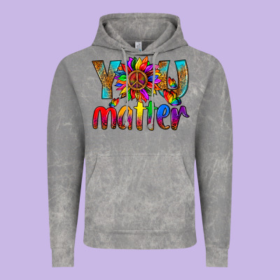 Lgbtq+ You Matter With Leopard Vintage Hoodie Designed By Nancycooperartshop