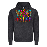 Vintage Black LGBTQ+ you matter with leopard Vintage Hoodie - NancyCooperArtShop