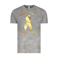Cloud Rock childhood cancer awareness children cure kids Vintage Tee - DesignPulse