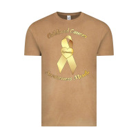 Vintage Camel childhood cancer awareness children cure kids Vintage Tee - DesignPulse