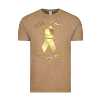 Vintage Coffee childhood cancer awareness children cure kids Vintage Tee - DesignPulse