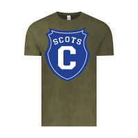 Vintage Olive covenant college scots Vintage Tee - DesignPulse
