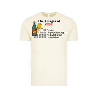 Vintage Arctic the 4 stages of soju i'm rich i'm good looking t shirt Vintage Tee - DesignPulse