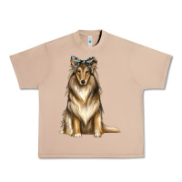 Burro collie with bandanna Urban Heavy Tee - texasbilliewilder