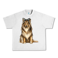 Lunar Rock collie with bandanna Urban Heavy Tee - texasbilliewilder