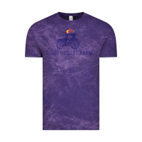 Cloud Purple diddly farm for men and women Vintage Tee - DesignPulse