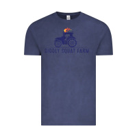 Vintage Denim diddly farm for men and women Vintage Tee - DesignPulse