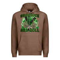 Chestnut shamrock and roll Premium Hoodie - FaDigitalArtStudio