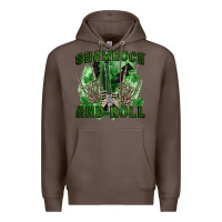 Coffee shamrock and roll Premium Hoodie - FaDigitalArtStudio