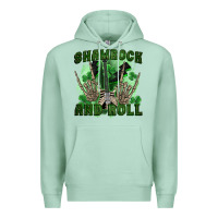 Seafoam shamrock and roll Premium Hoodie - FaDigitalArtStudio
