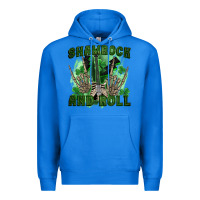 True Royal shamrock and roll Premium Hoodie - FaDigitalArtStudio