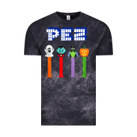 Cloud Black halloween pez Vintage Tee - trangStudio