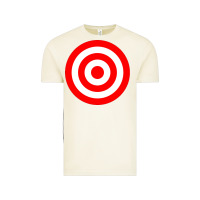 Vintage Arctic bullseye target red & white rings target Vintage Tee - DesignPulse
