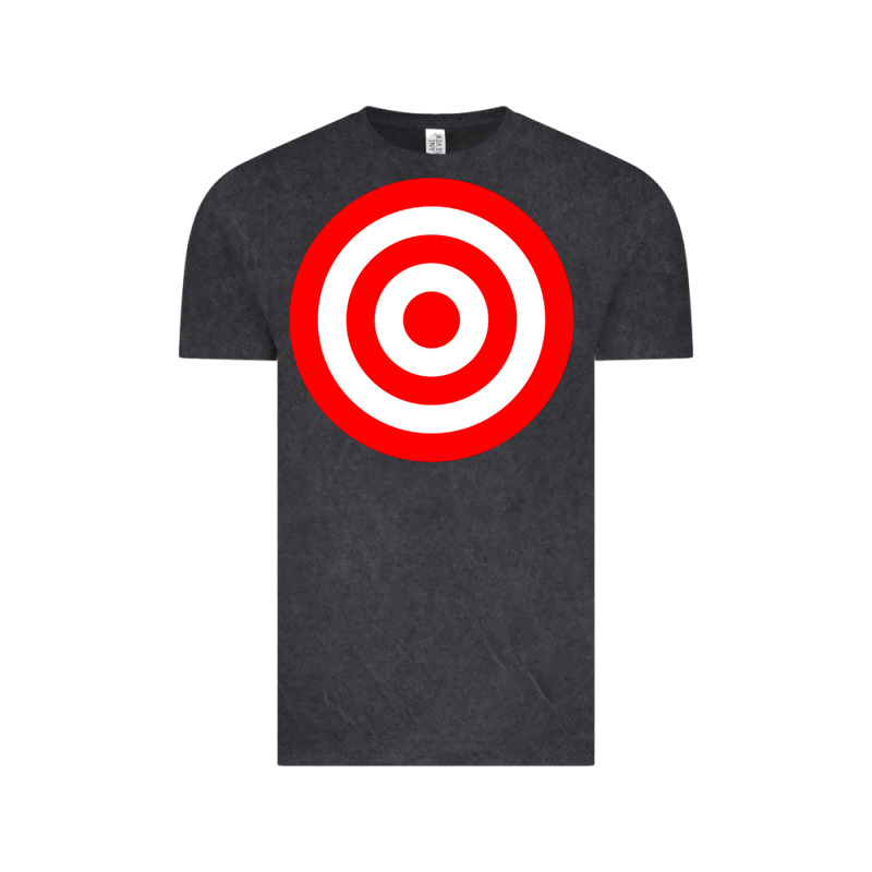 Bullseye Target Red & White Rings Target Vintage Tee by DesignPulse | Teevron