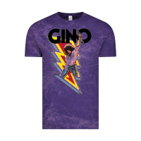 Cloud Purple Gino time basketball Vintage Tee - DesignPulse