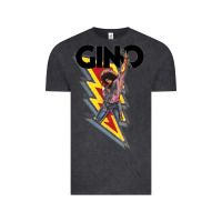 Vintage Black Gino time basketball Vintage Tee - DesignPulse
