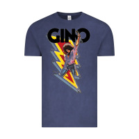 Vintage Denim Gino time basketball Vintage Tee - DesignPulse