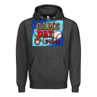 Charcoal Heather game day vibes mouse pad Zipper Hoodie - BundleAndBundleShop