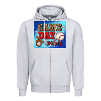 Heather Grey game day vibes mouse pad Zipper Hoodie - BundleAndBundleShop