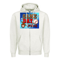Game Day Vibes Mouse Pad Zipper Hoodie | Teevron